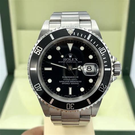 rolex submariner date 2006|rolex submariner second hand.